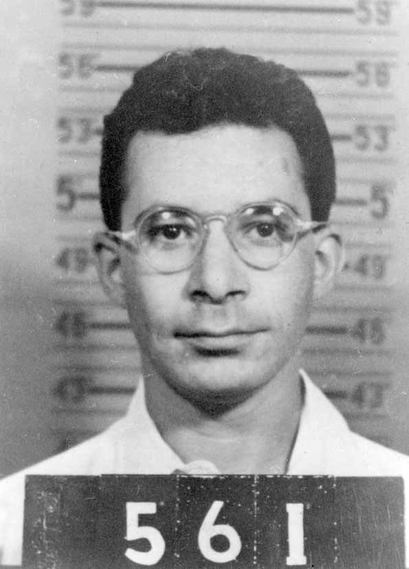 Retrato de Louis Slotin, físico nuclear del Proyecto Manhattan