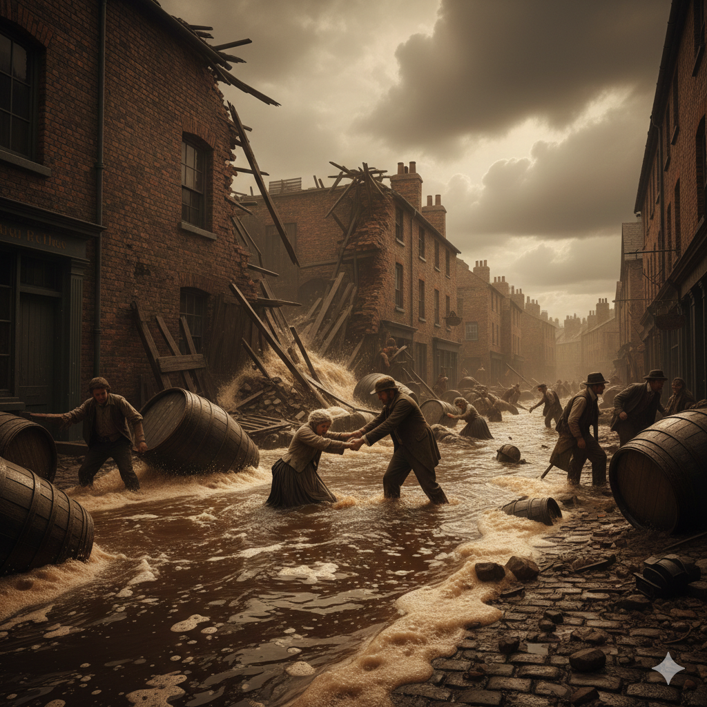 El Gran Diluvio de Cerveza de Londres