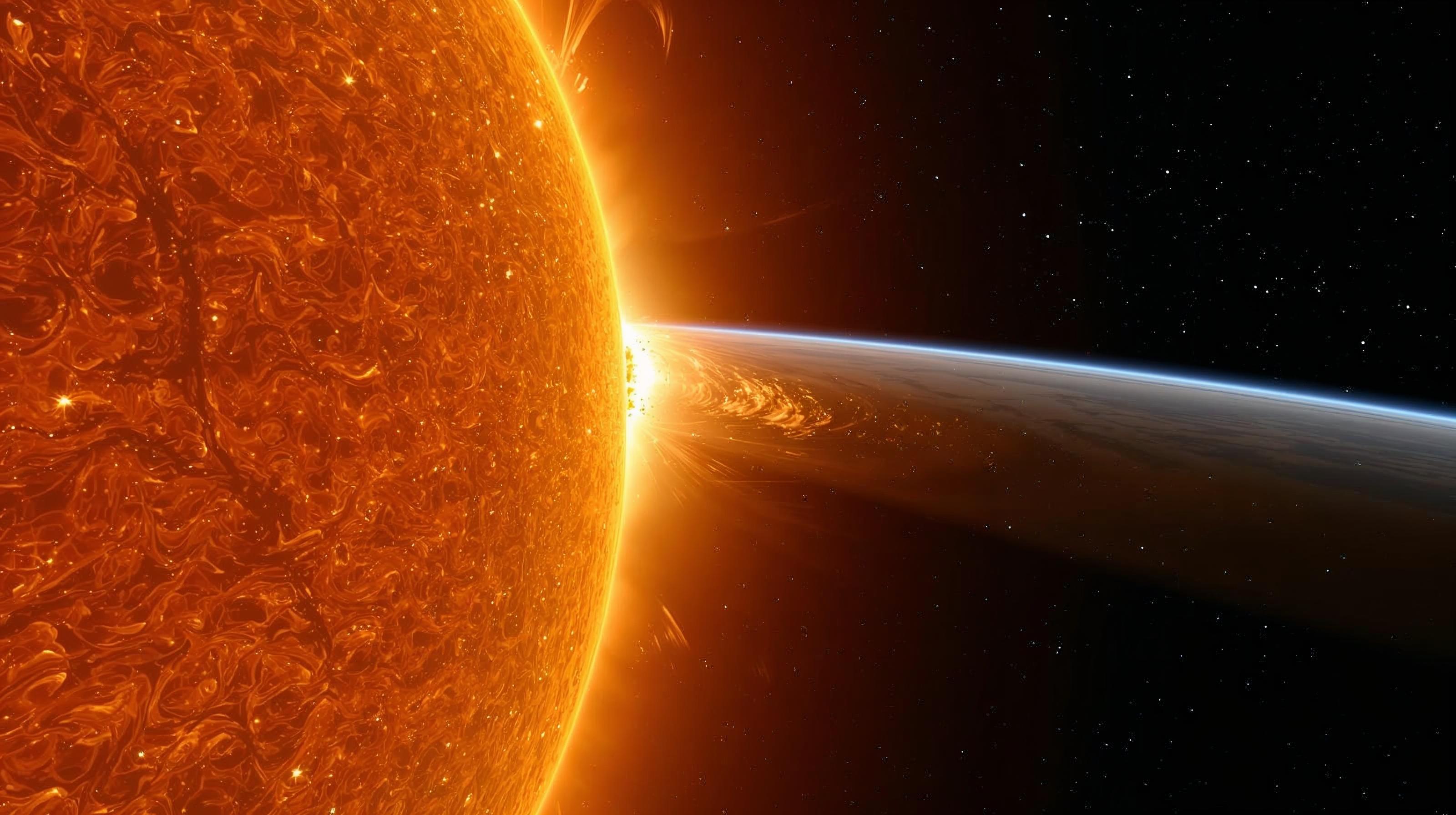 Impacto de una eyección de masa coronal en la magnetosfera terrestre